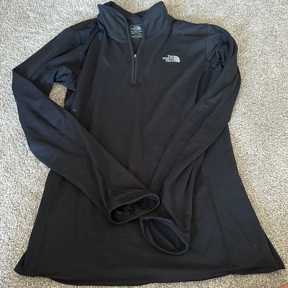 The North Face quarter zip - Black M